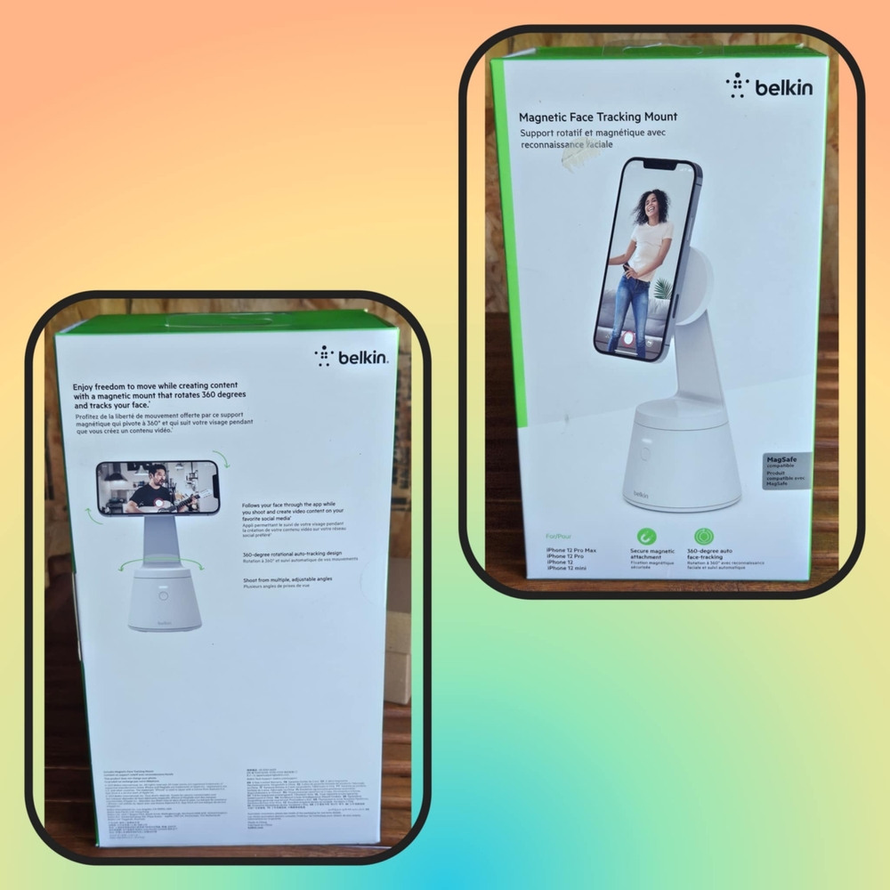 Belkin Face Tracking Phone Mount, MagSafe Compatible  